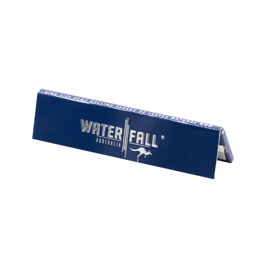 WATERFALL | BOX OF 25 HEMP KS SLIM PAPERS Waterfall