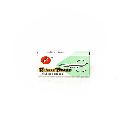 SCISSORS - MINI FOLDING - SILVER The Bong Shop