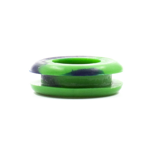 Grommet - Blue/Green Silicone Grommet The Bong Shop