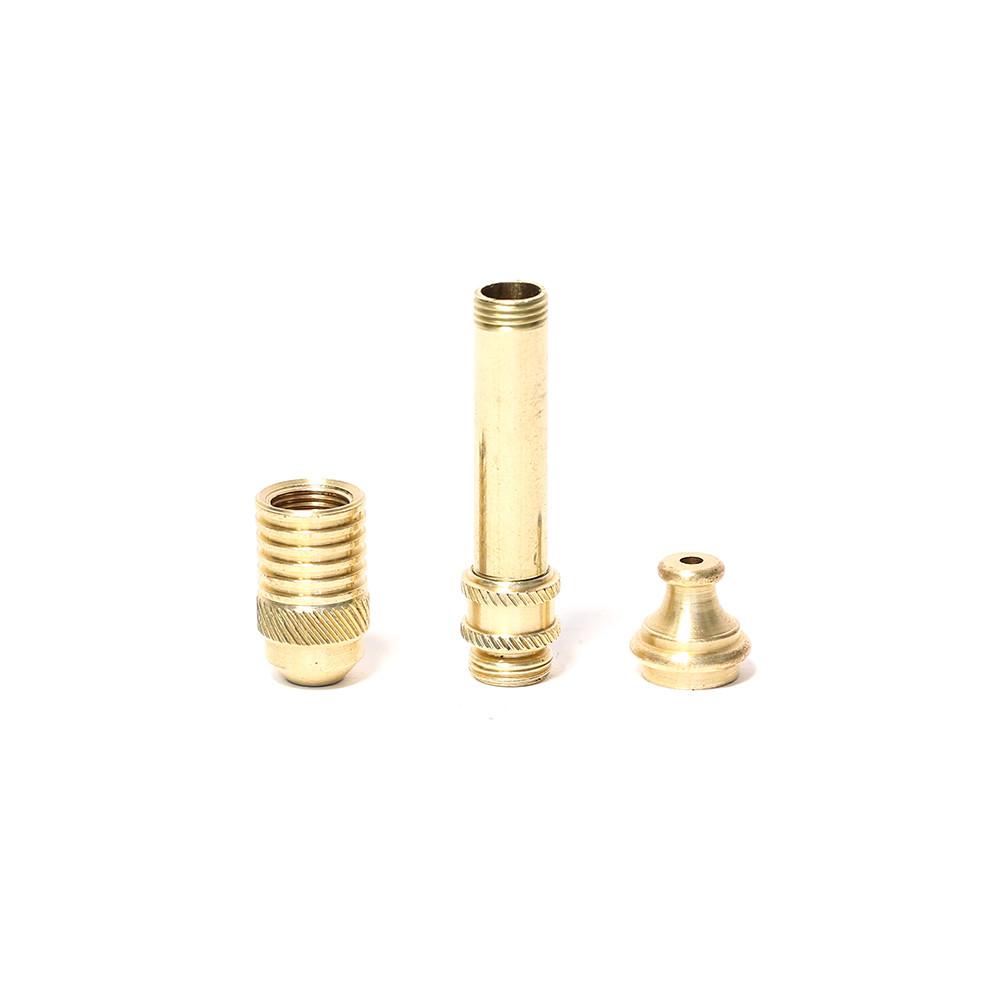 4cm BRASS SMOKELESS PIPE The Bong Shop