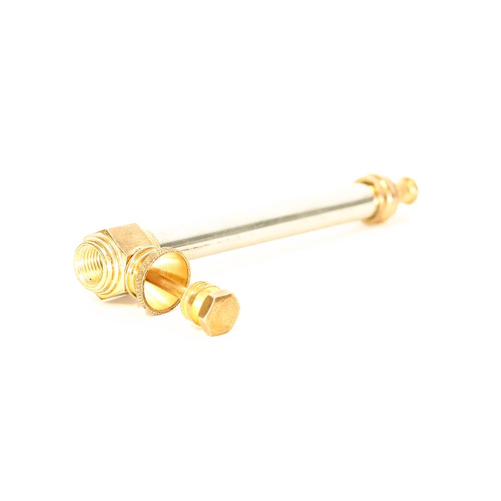 8cm BRASS SPIKE PIPE The Bong Shop