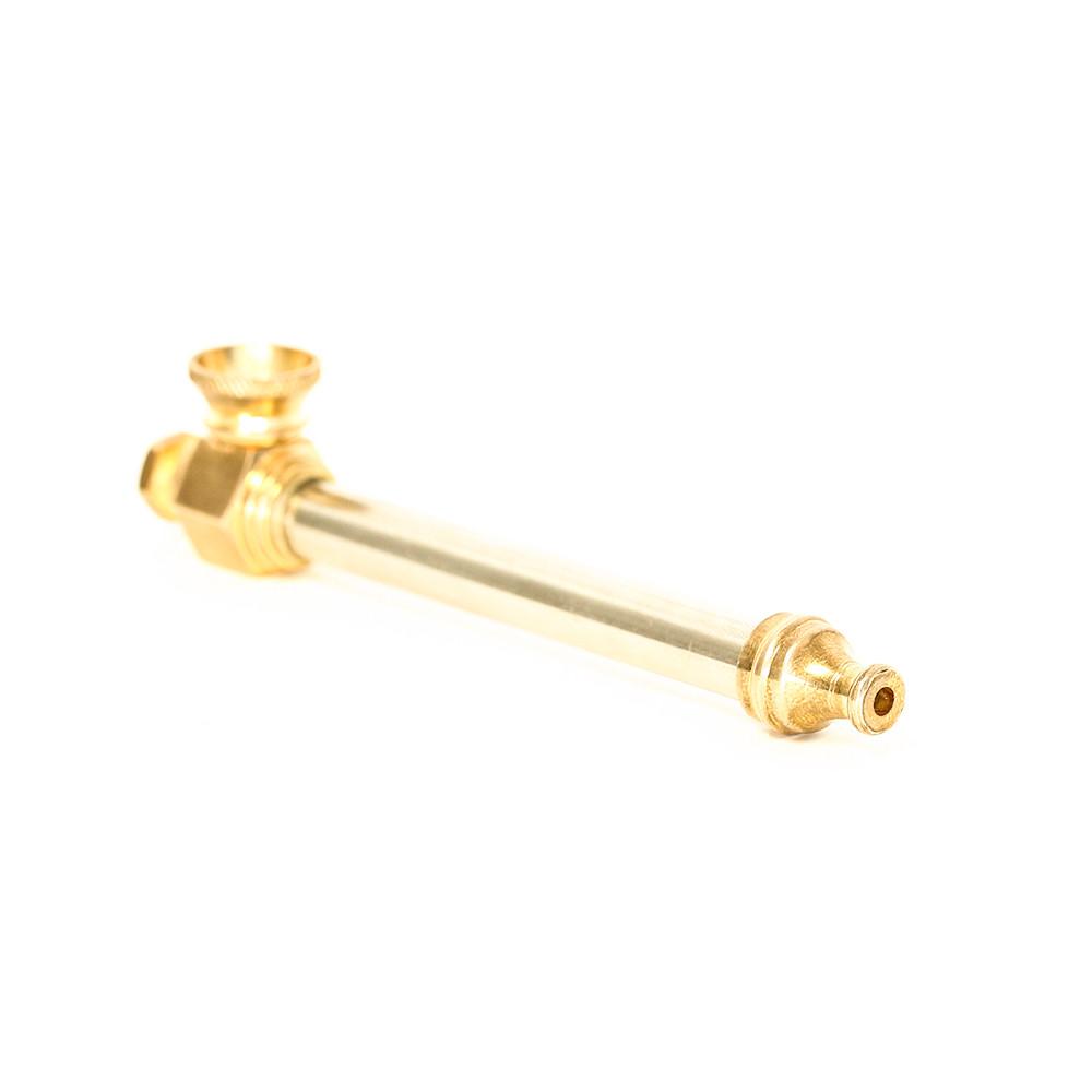 8cm BRASS SPIKE PIPE The Bong Shop