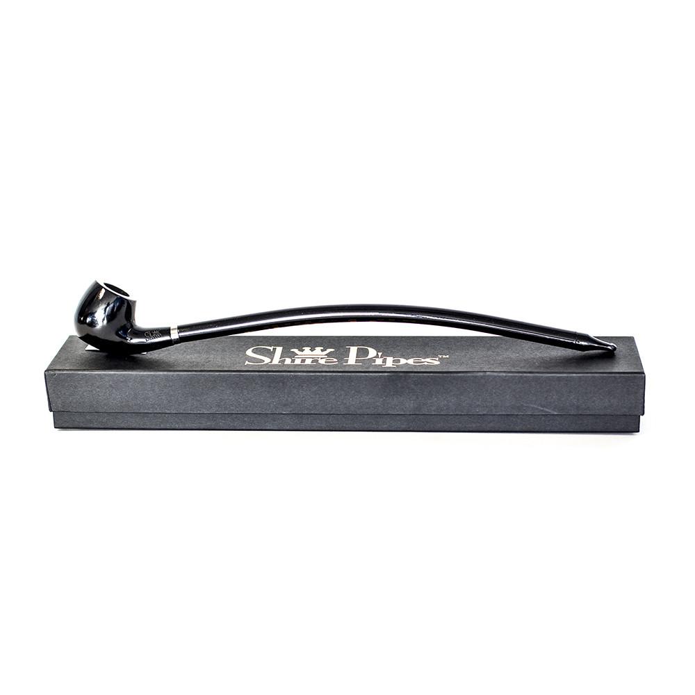 BLACK ROSEWOOD SHIRE PIPE - 38CM The Bong Shop