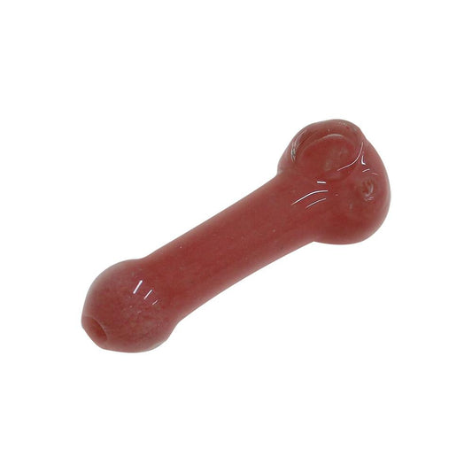 PIPE - GLASS DRY PLAIN PINK The Bong Shop