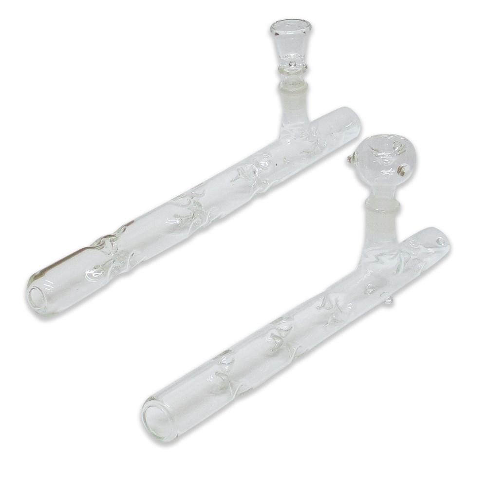 PIPE - GLASS LONG 5 CHAMBER The Bong Shop