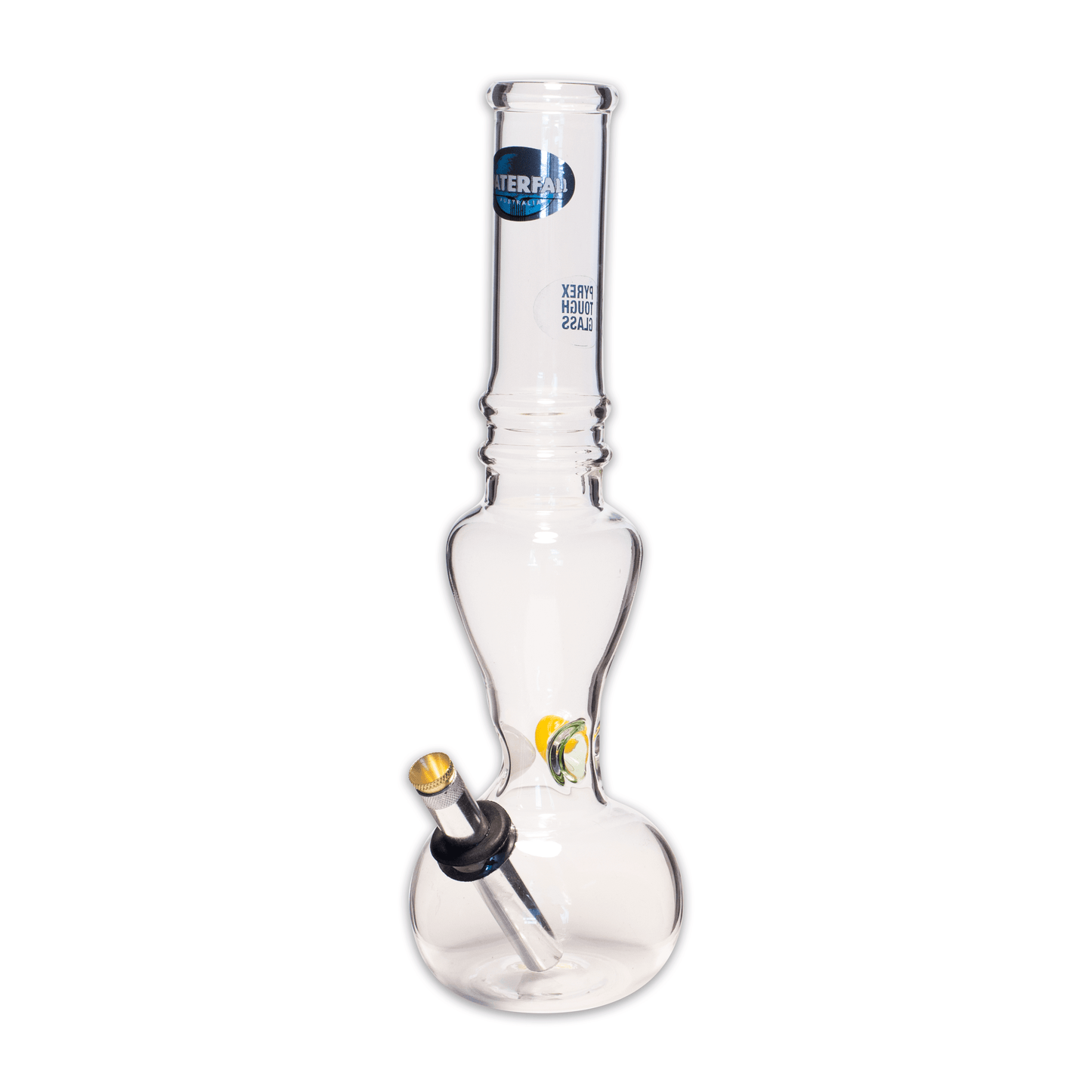 Alto Bottle Neck Glass Bong Waterfall
