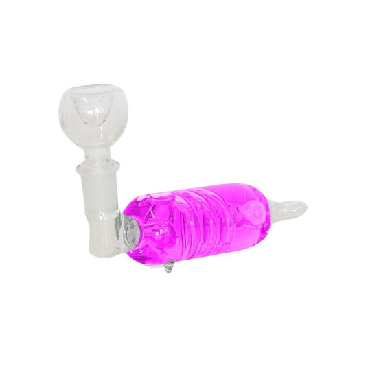 PIPE - GLASS LIQUID COOLER PINK The Bong Shop