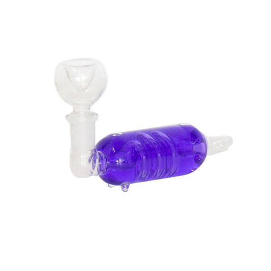 PIPE - GLASS LIQUID COOLER PURPLE The Bong Shop