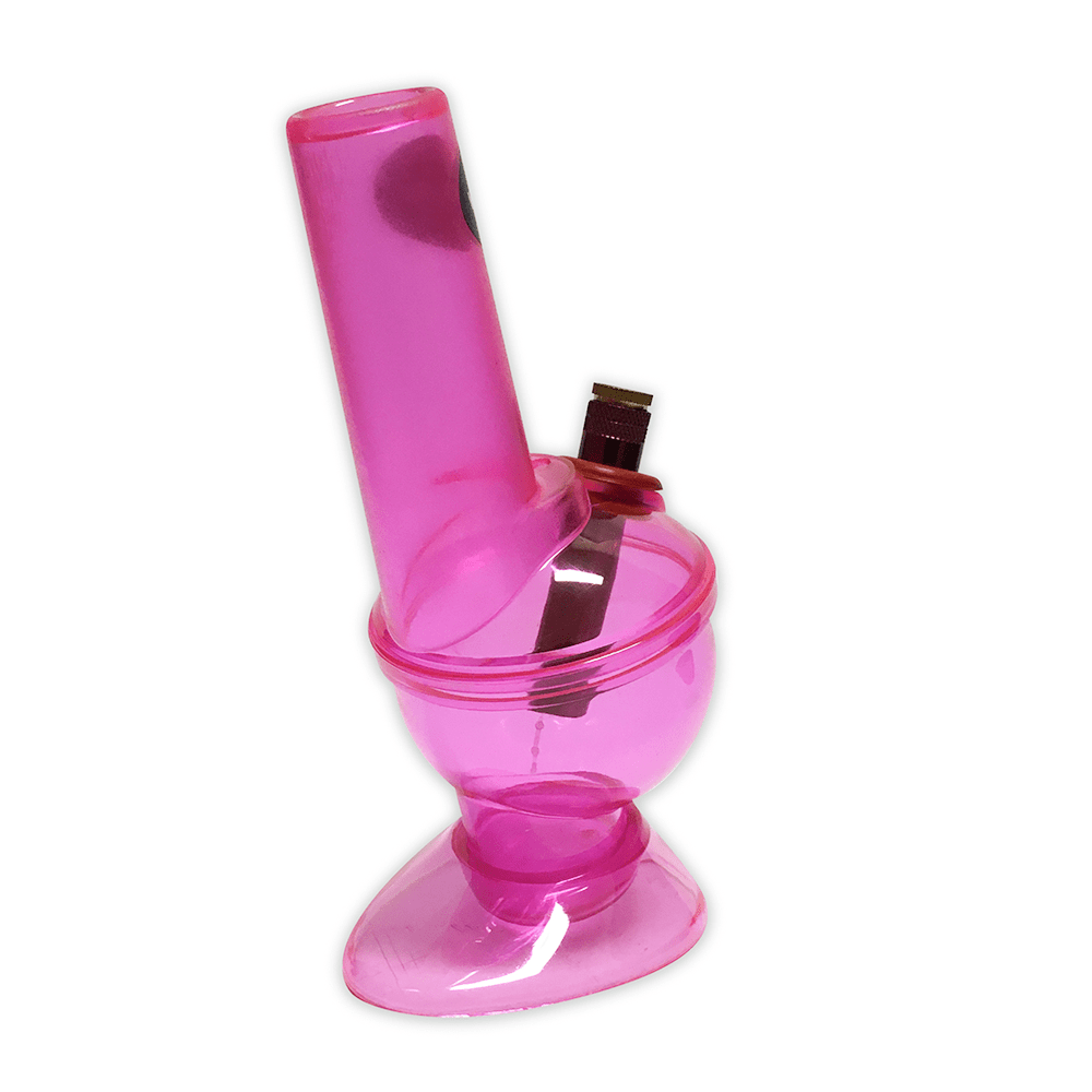 Pulsar Acrylic Bong - Pink Waterfall