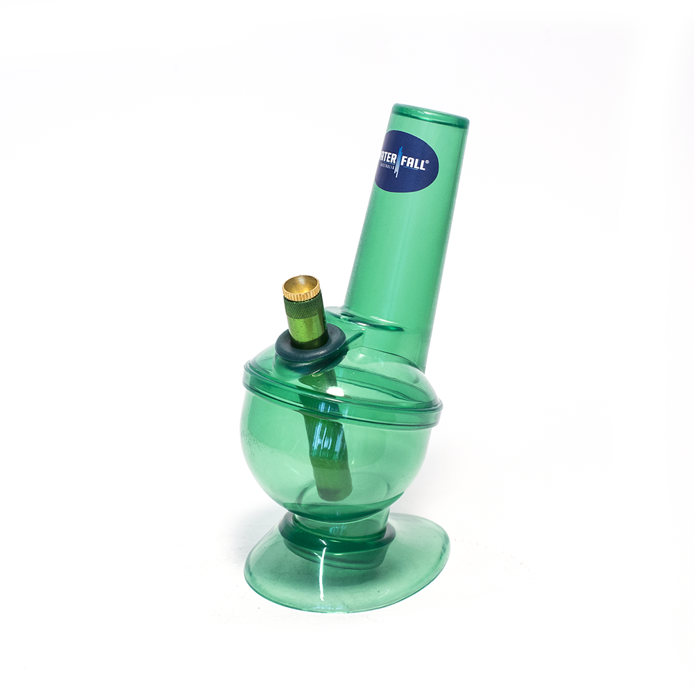 Pulsar Acrylic Bong - Green Waterfall