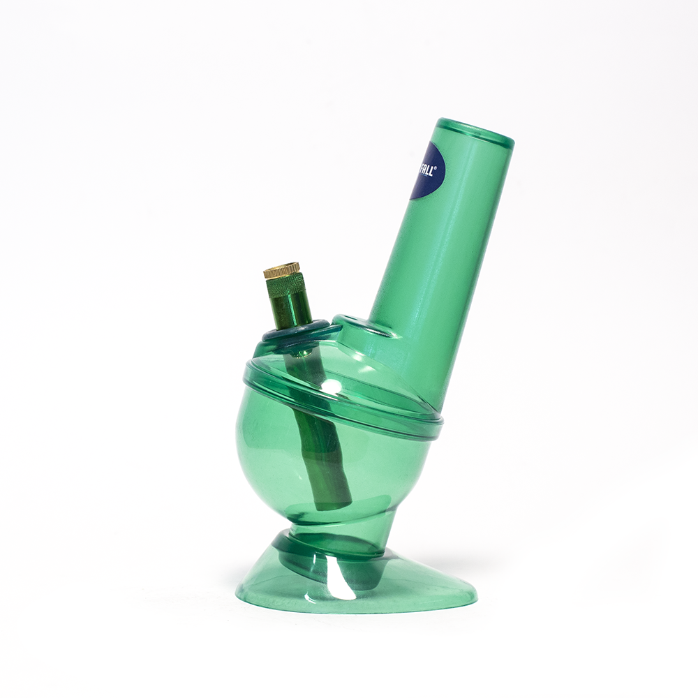 Pulsar Acrylic Bong - Green Waterfall