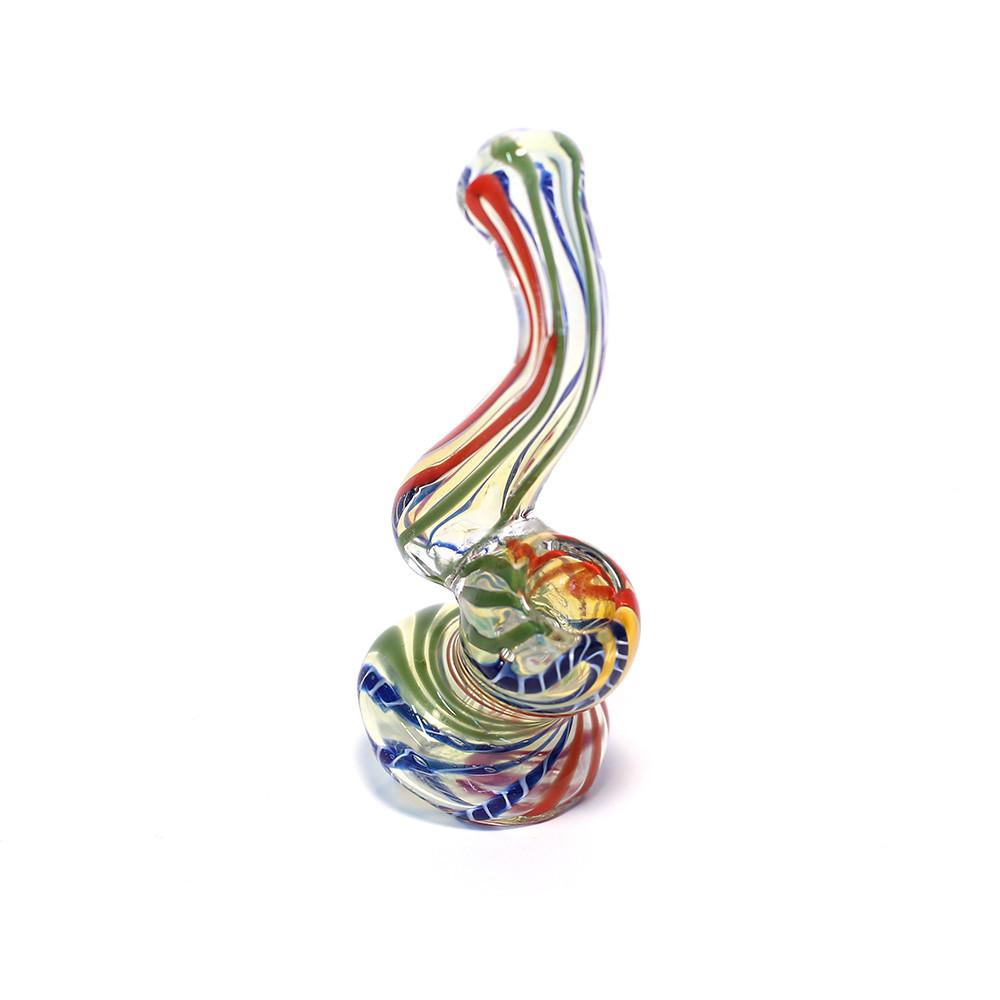 THE SUCKER GLASS BUBBLER (RED| GREEN & BLUE) The Bong Shop