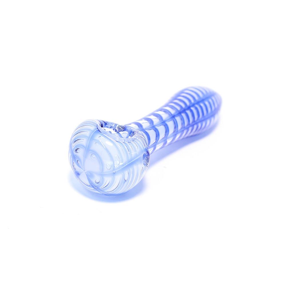 PIPE - GLASS INSIDE CUT SKY BLUE The Bong Shop