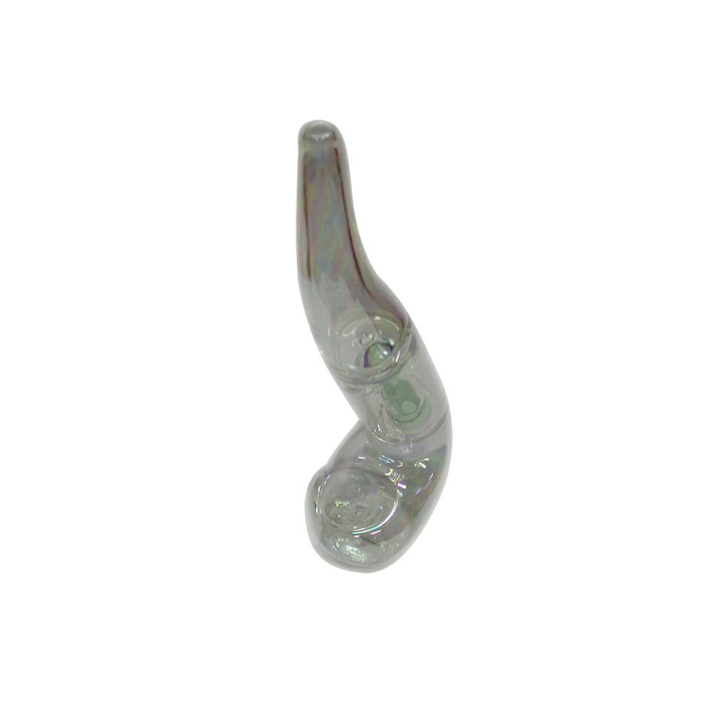 PIPE - GLASS SHERLOCK PERCOLATOR CLEAR W/CLEAR MID SECTION The Bong Shop