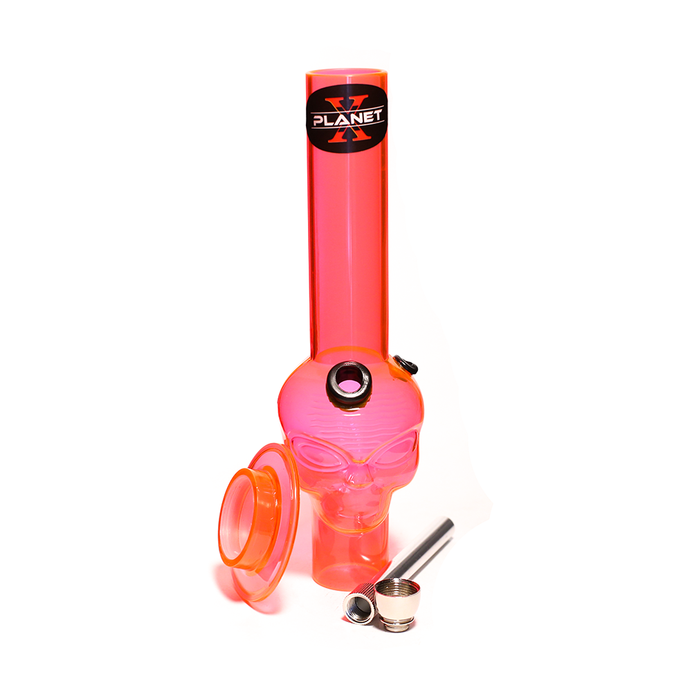 Alien Leader Mini Acrylic Bong - Pink Planet X