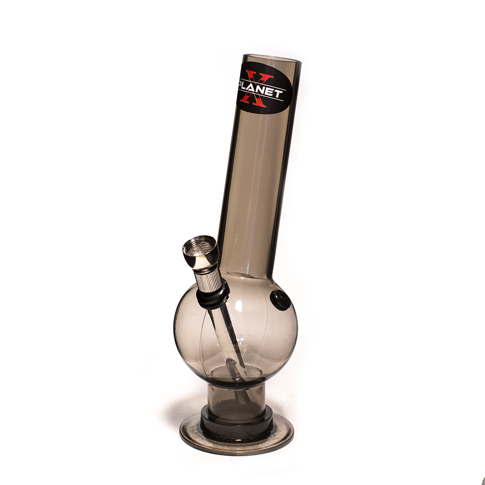 The Zord Acrylic Mini Bong - Black Planet X