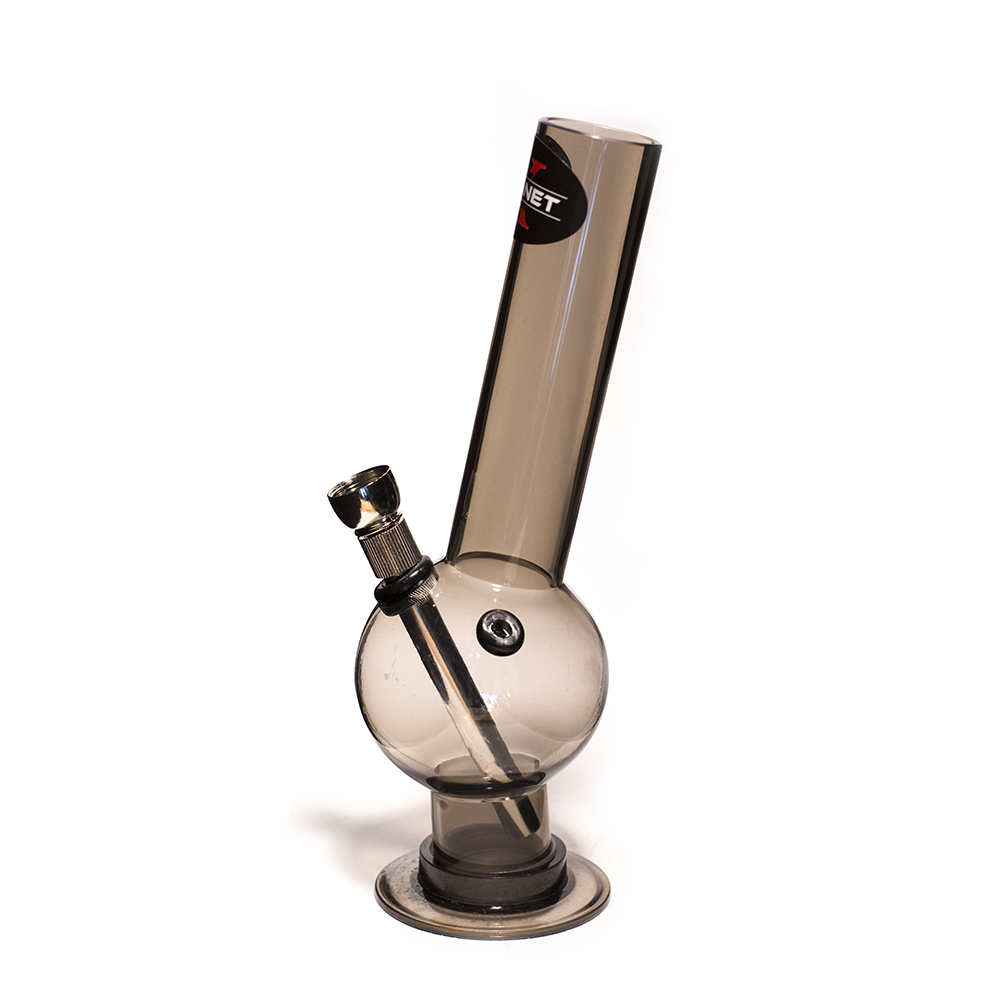 The Zord Acrylic Mini Bong - Black Planet X