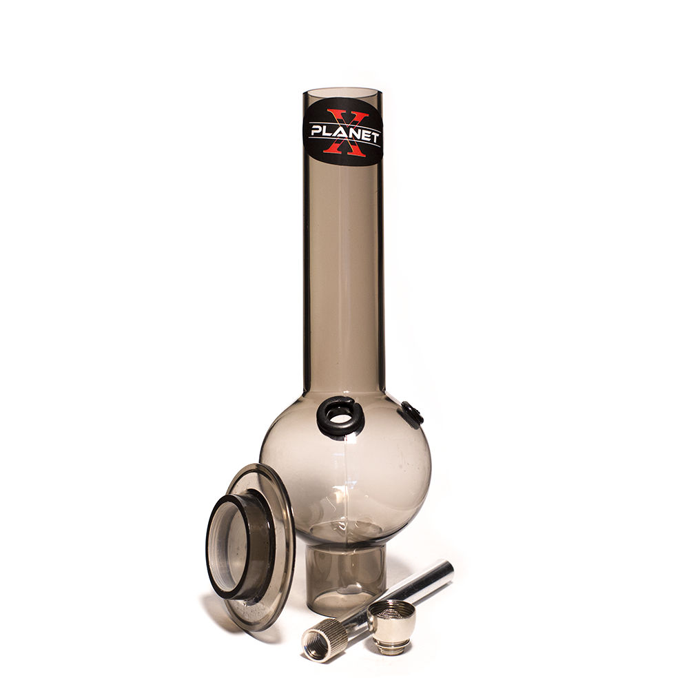 The Zord Acrylic Mini Bong - Black Planet X