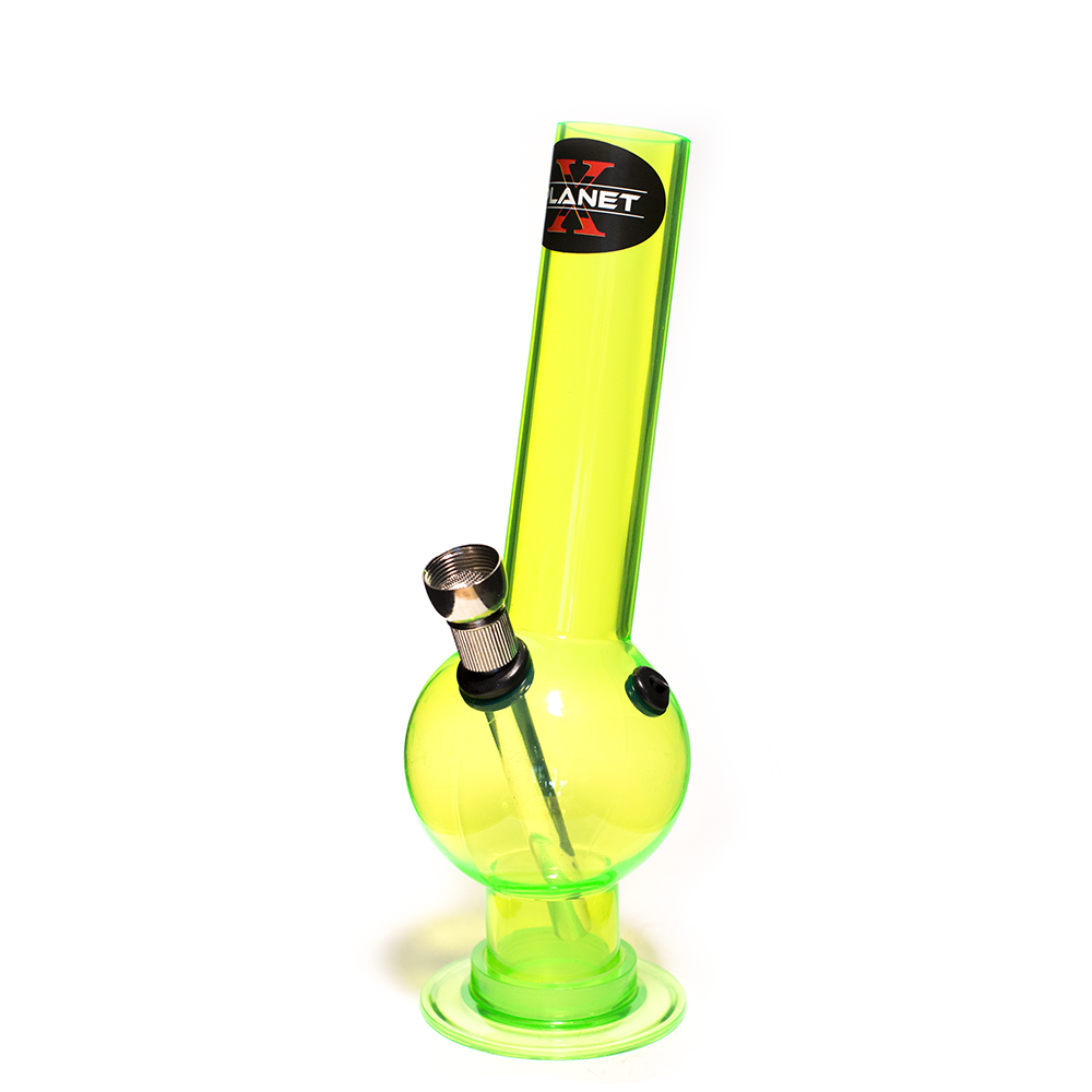 The Zord Acrylic Mini Bong - Green Planet X