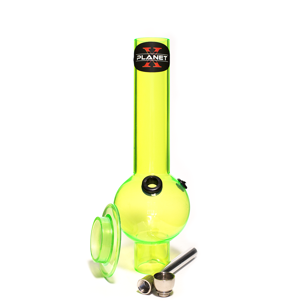 The Zord Acrylic Mini Bong - Green Planet X