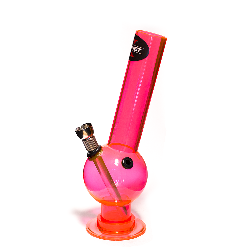 The Zord Acrylic Mini Bong - Pink Planet X