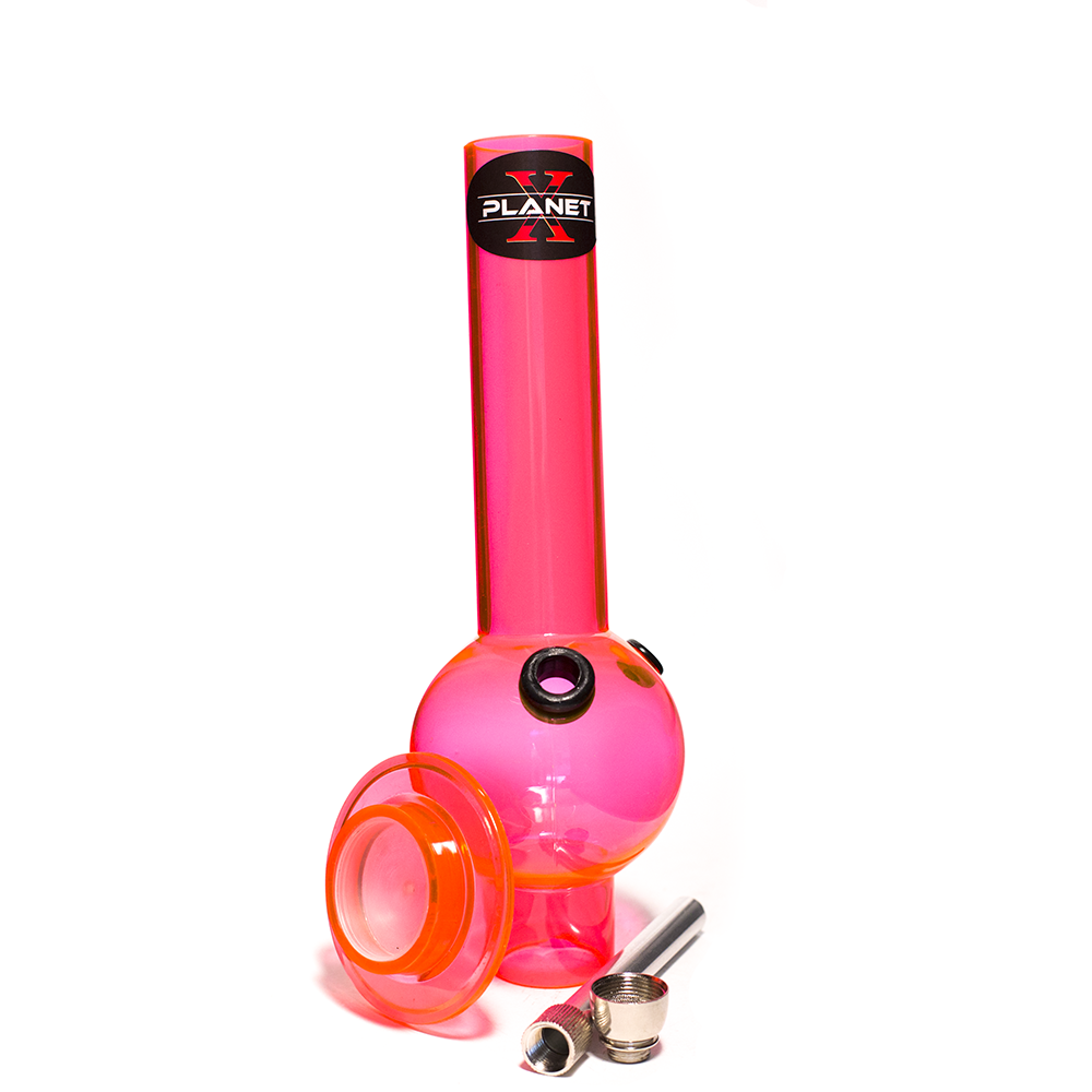 The Zord Acrylic Mini Bong - Pink Planet X