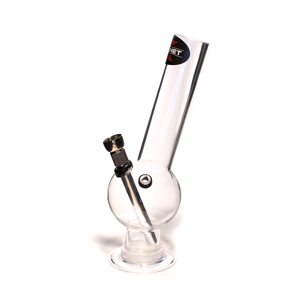 The Zord Acrylic Mini Bong - Clear Planet X