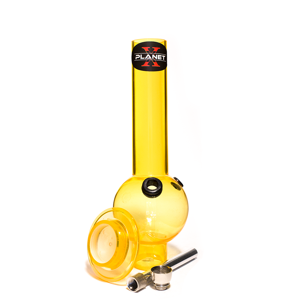 The Zord Acrylic Mini Bong - Yellow Planet X