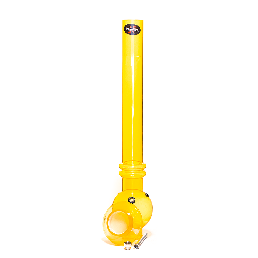 Giant Overlord Acrylic Bong - Yellow Planet X