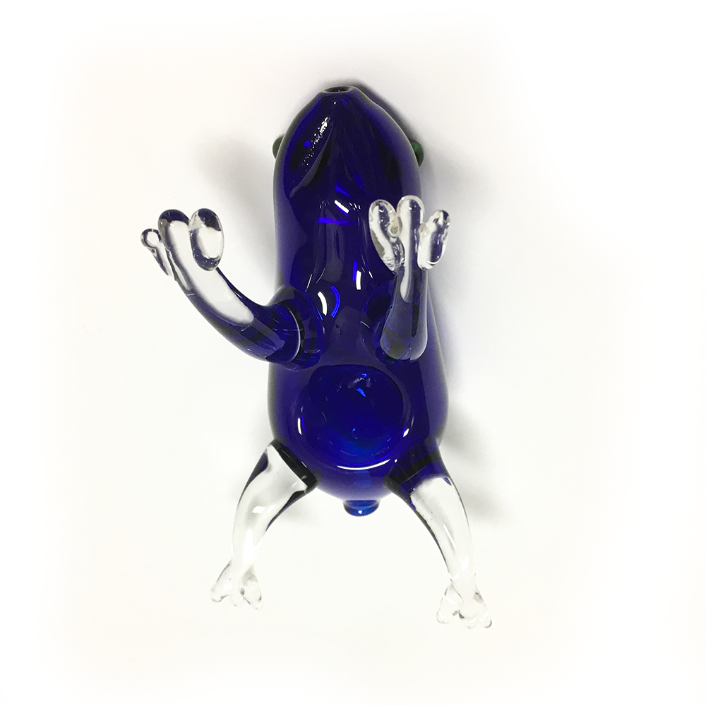 PIPE - GLASS ANIMAL FROG 2 The Bong Shop