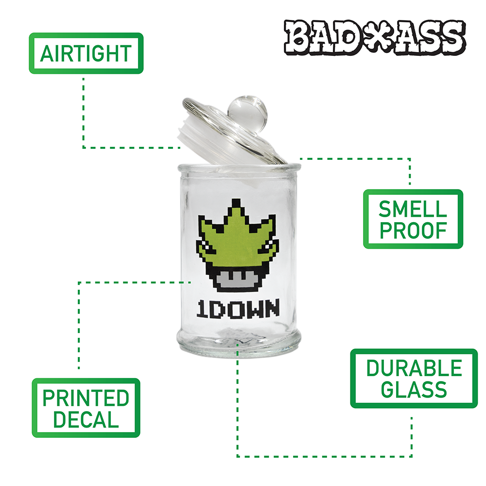 Badass Stash Jar - Sticky Ricky (150ml) Badass
