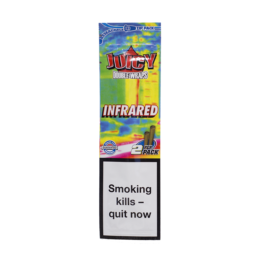 JUICY JAY'S HEMP WRAPS INFRARED - 2 PACK Juicy Jay's