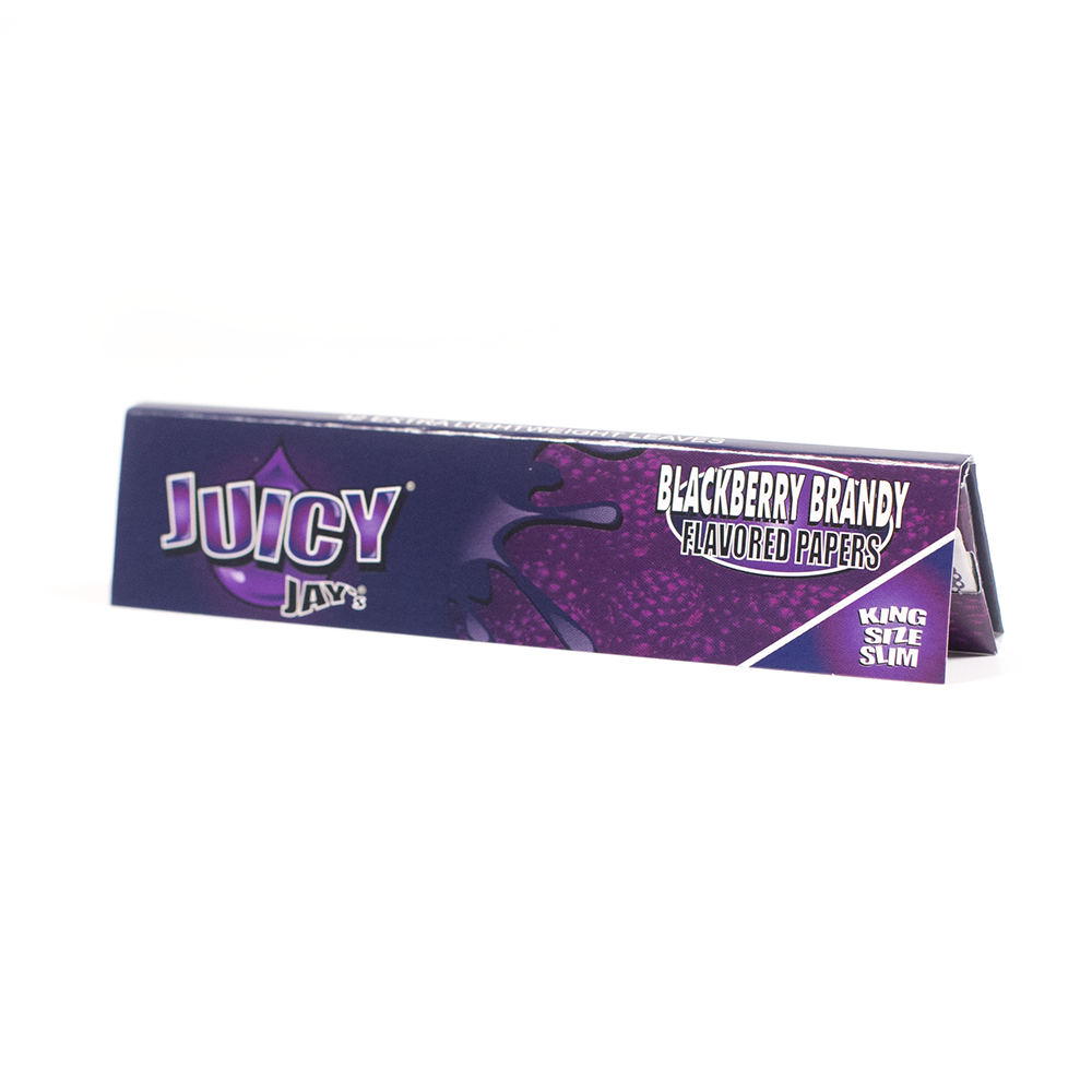 JJs PAPERS HEMP BLACKBERRY BRANDY K/S SLIM PRINTED Juicy Jay's