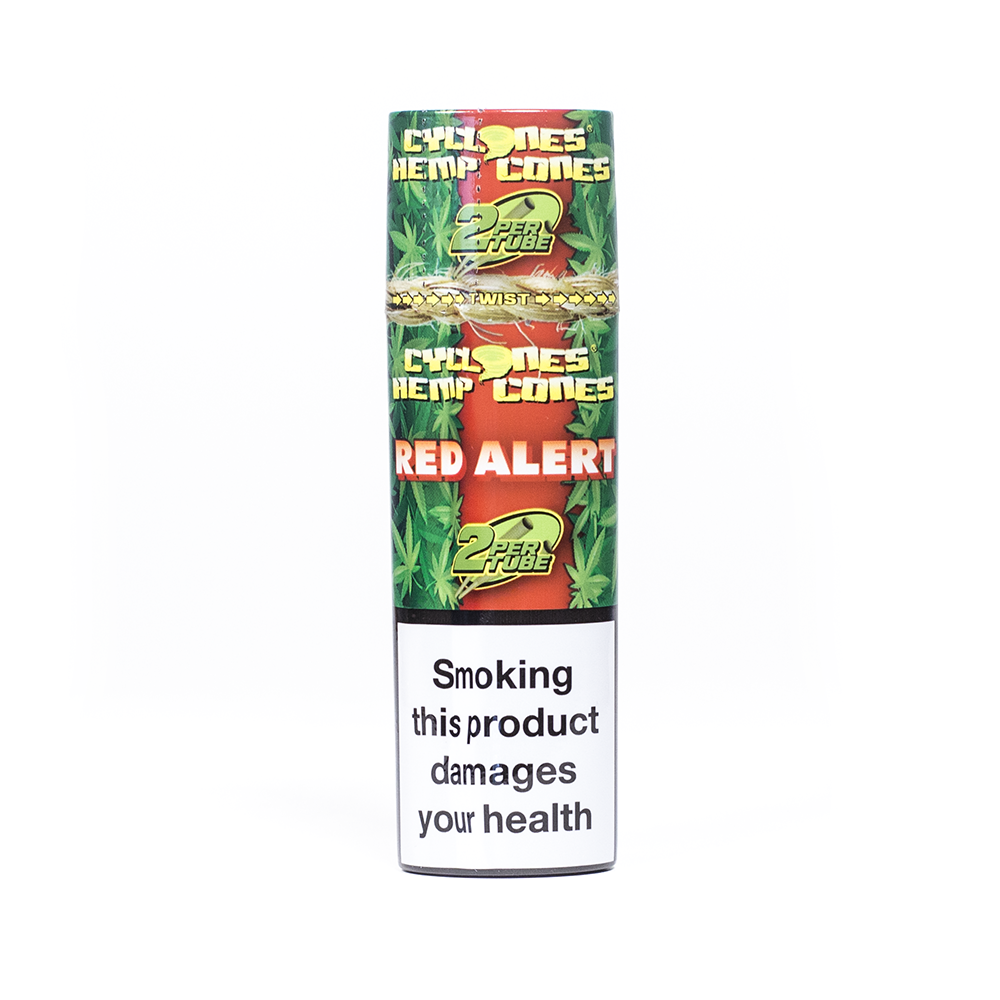 CYCLONES - HEMP CONES RED ALERT X2 Cyclones