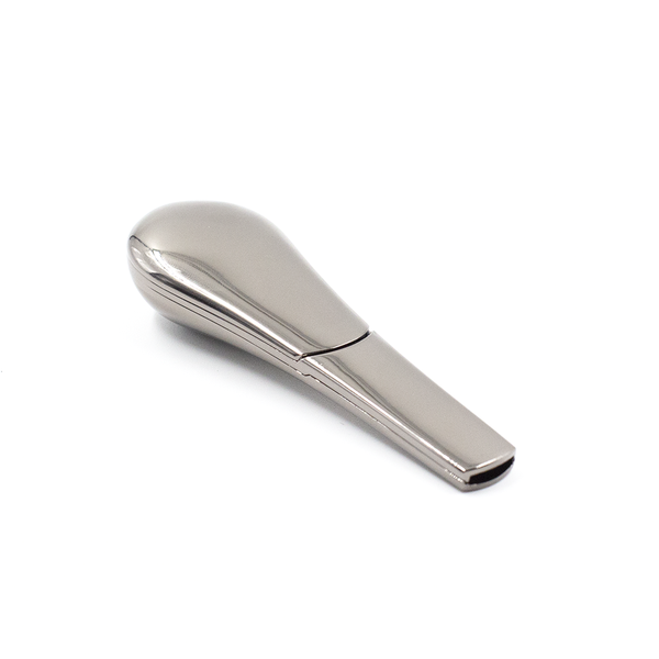 METAL SWING LID SPOON SILVER The Bong Shop