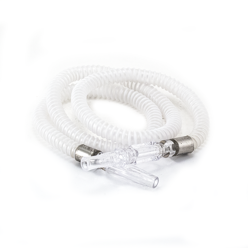 SPARE HOSE 1M PLASTIC SMALL HOOKAH MIX CLR The Bong Shop