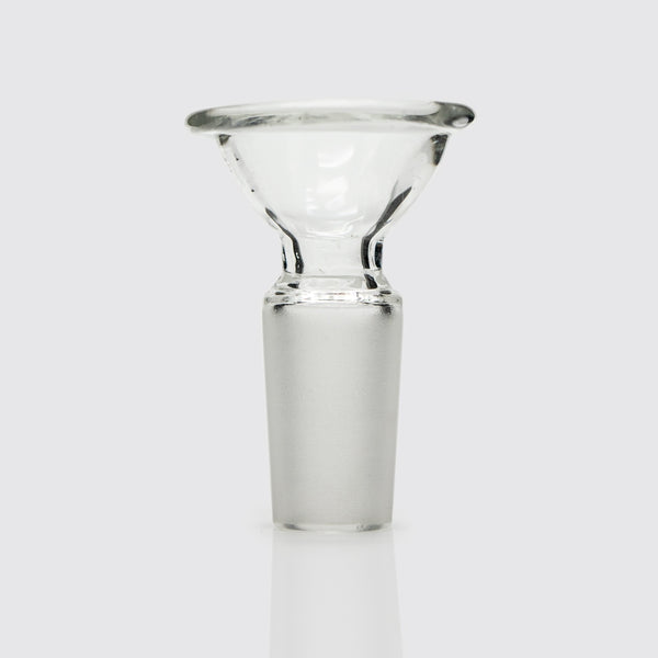 Small Glass Funnel Cone - Clear (14mm) The Bong Shop