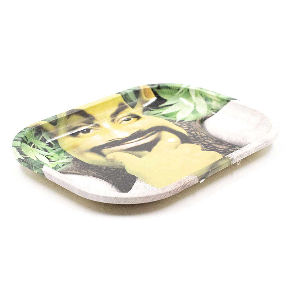 ROLLING TRAY - BEARDED SHREK 18 X 14cm The Bong Shop