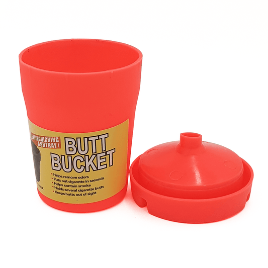 ASHTRAY - ASH BUCKET - RED The Bong Shop