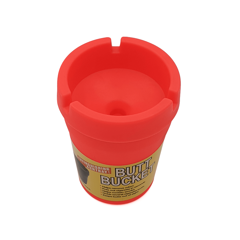 ASHTRAY - ASH BUCKET - RED The Bong Shop