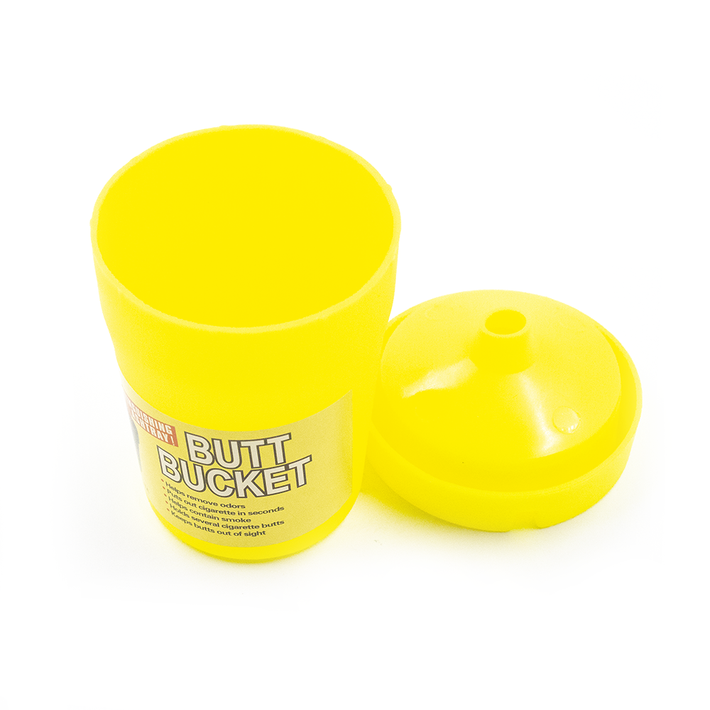 ASHTRAY - ASH BUCKET - YELLOW The Bong Shop