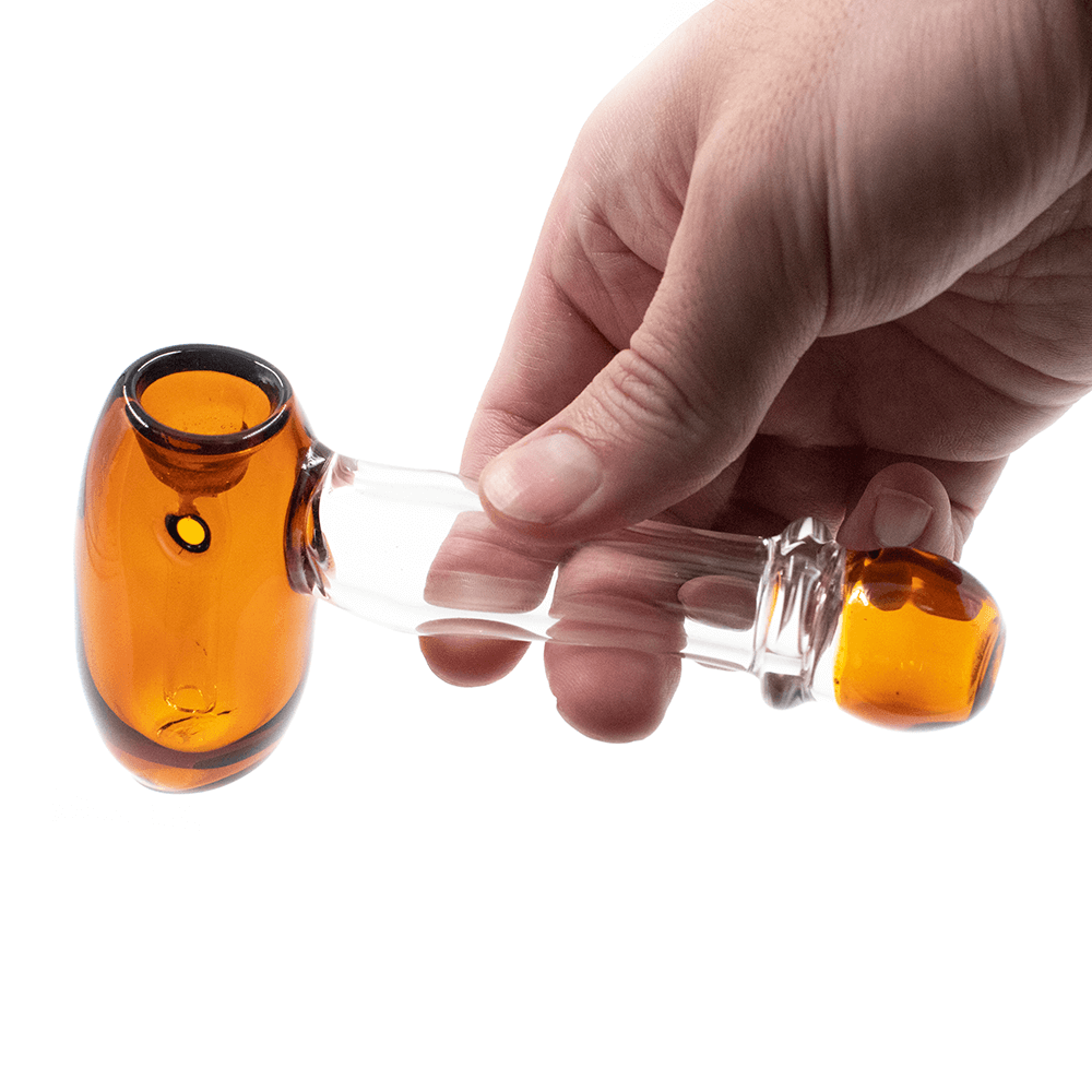 G HAMMER AMBER BOWL AND MOUTH PIECE The Bong Shop
