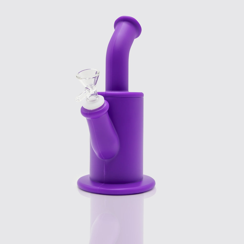 Fuel Up Silicone Bong - Purple The Bong Shop