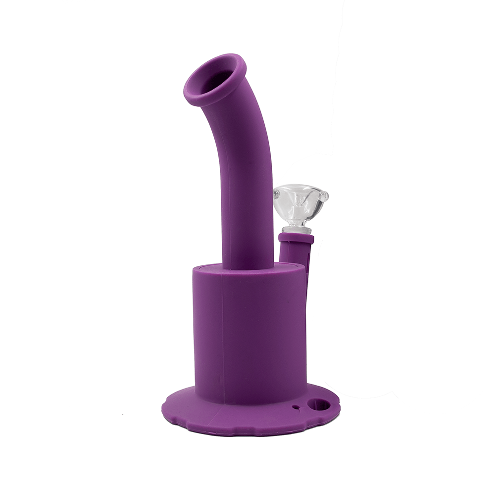Bender Silicone Bong - Purple The Bong Shop