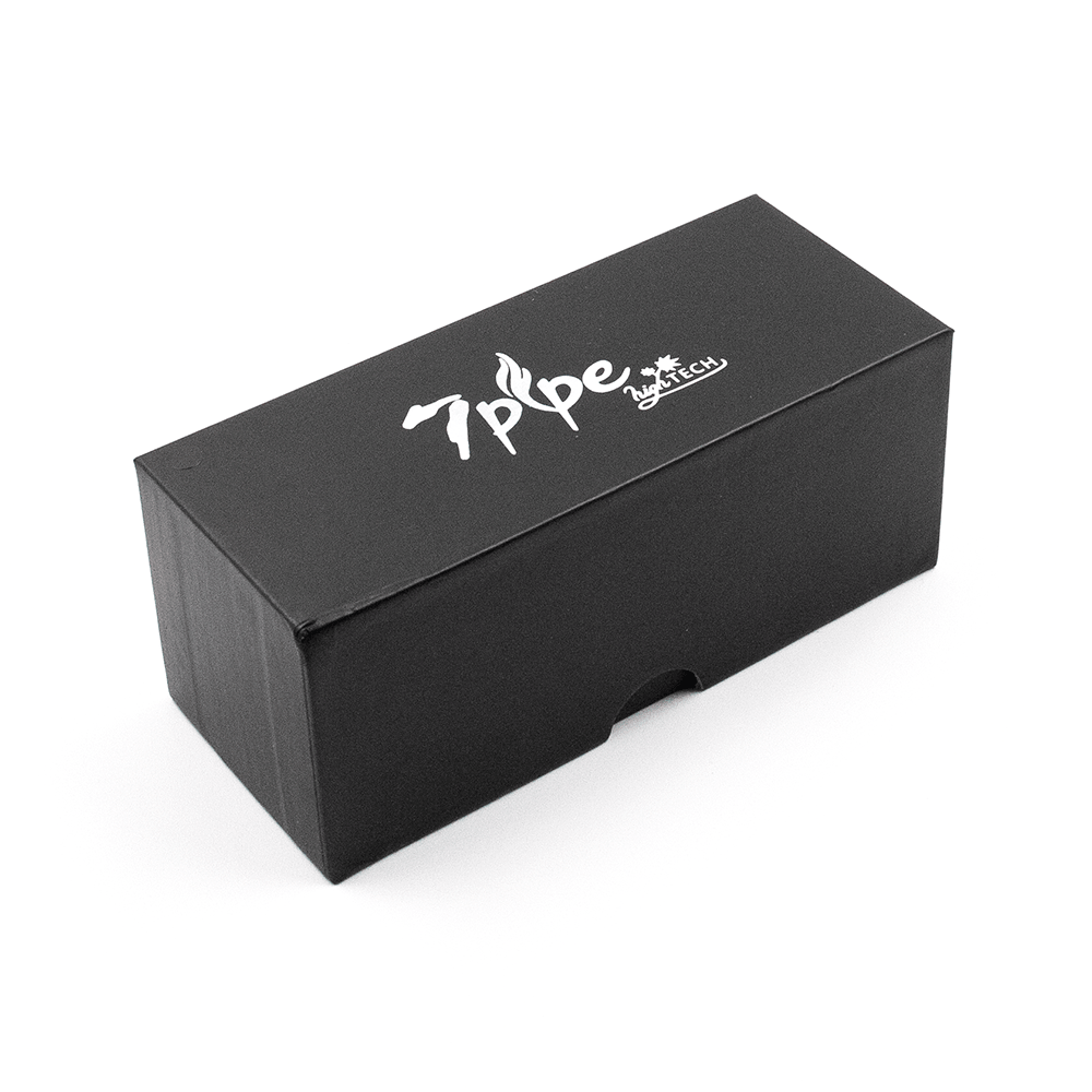 PIPE- GLASS TWIST PIPE - BLACK Puffco