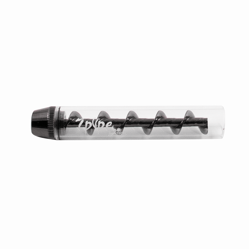 PIPE- GLASS TWIST PIPE - BLACK Puffco
