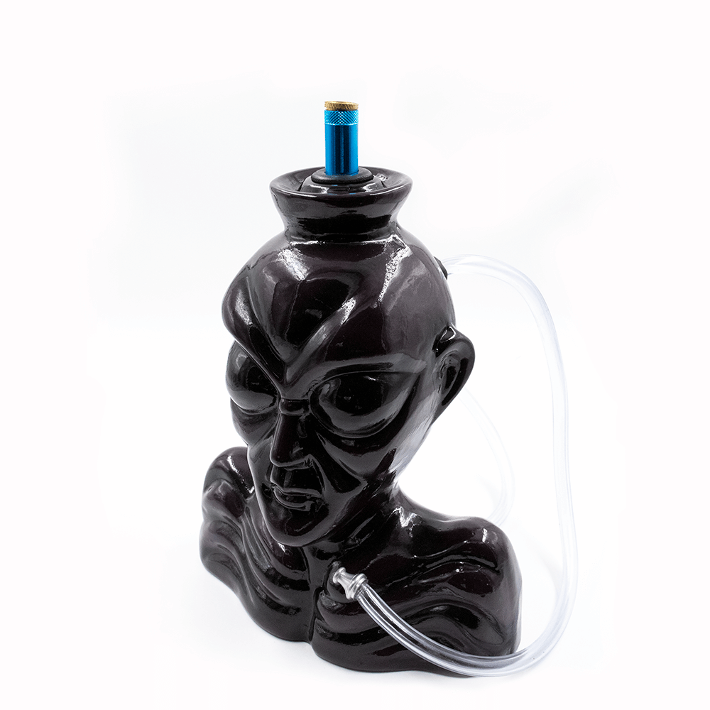 Alien Ceramic Hose Bong - Purple The Bong Shop