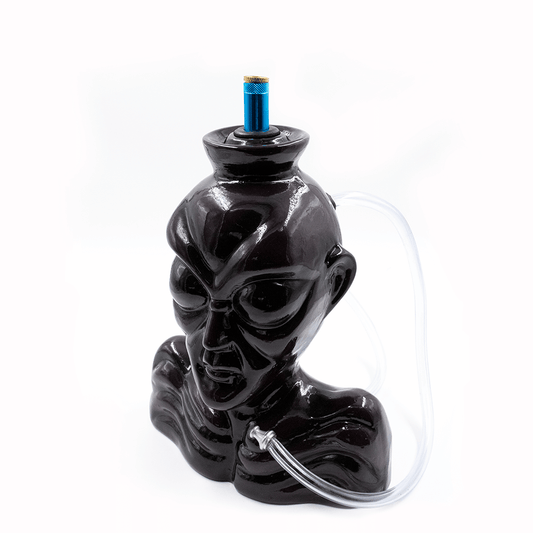 Alien Ceramic Hose Bong - Purple The Bong Shop