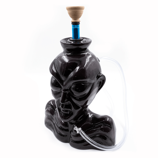 Alien Ceramic Hose Bong - Purple The Bong Shop