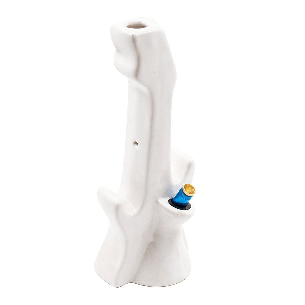 Guitar Ceramic Bong - White The Bong Shop